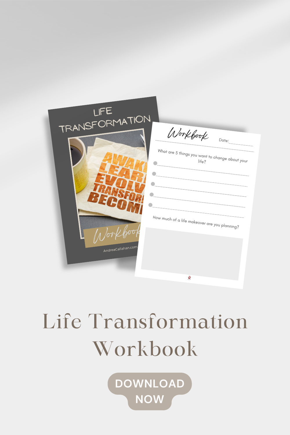 Life Transformation Workbook with Andrea Callahan