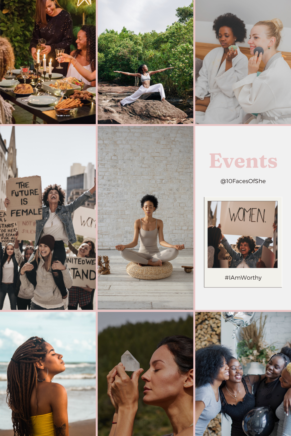 10 Faces of She empowerment events with Andrea Callahan