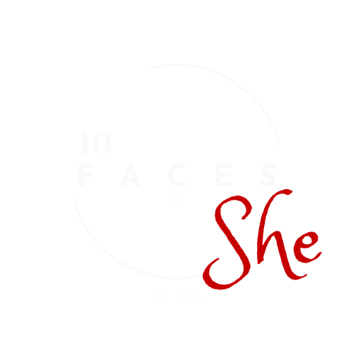10 Faces of She by Andrea Callahan logo